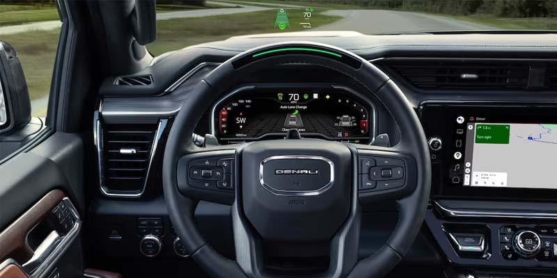 The Gorgeous Interior in GMC Sierra 1500