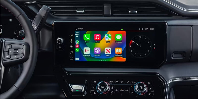 GMC Sierra HD Display Screen