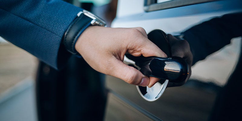 Parker GMC in ASHBURN GA car door handle