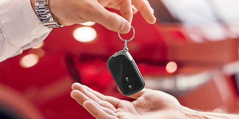 Parker GMC in ASHBURN GA keys to a new car